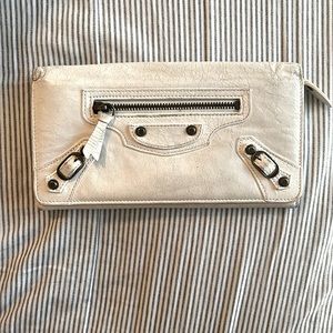 Balenciaga leather wallet